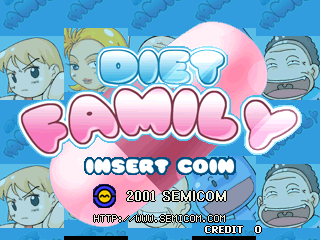 Diet Family Title Screen